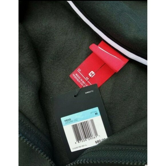 MEDIUM MEN'S NIKE HOODIE GREEN OBSIDIAN JACKET / FULL ZIP 940248-332 - Picture 5 of 5